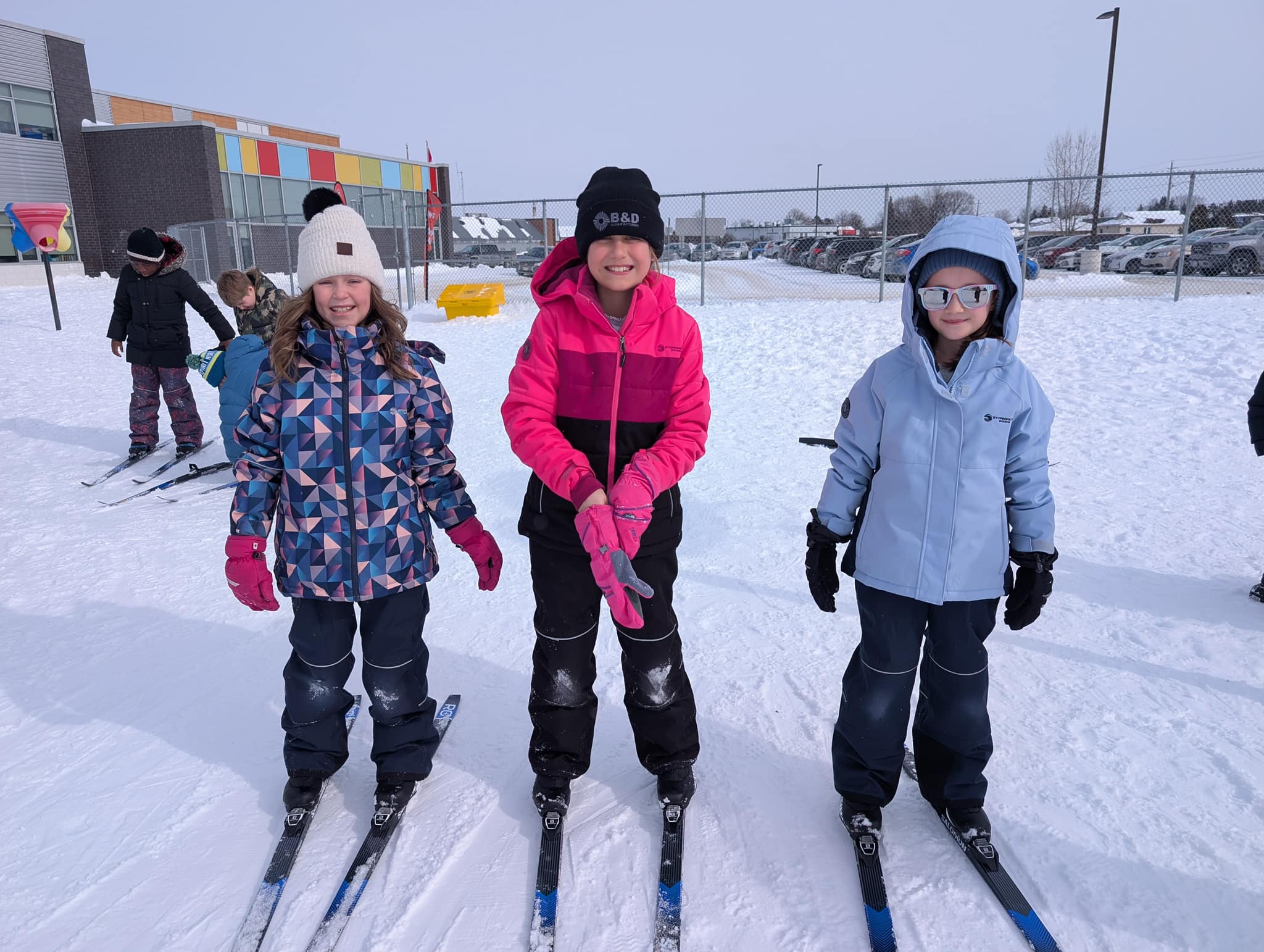 Holy Trinity Students Learn Cross-Country Skiing with Spirit North ⛷