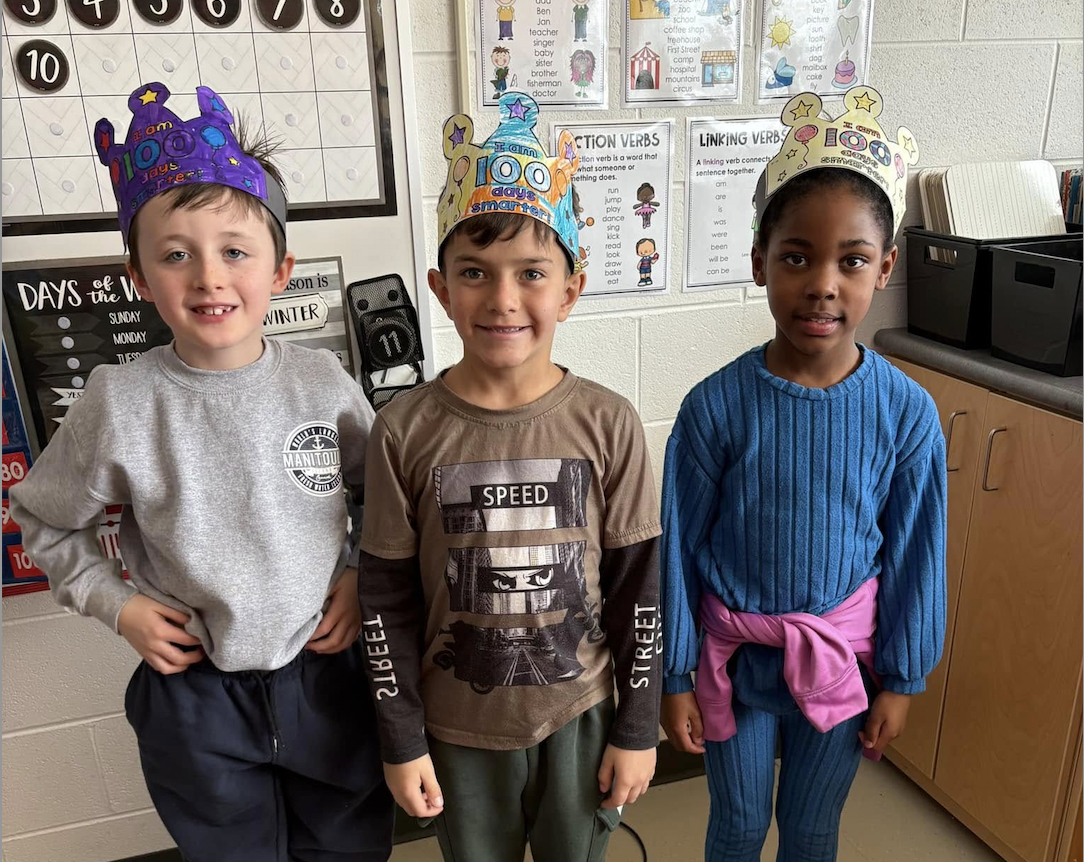 Celebrating the 100th Day of School at Holy Trinity 🎊